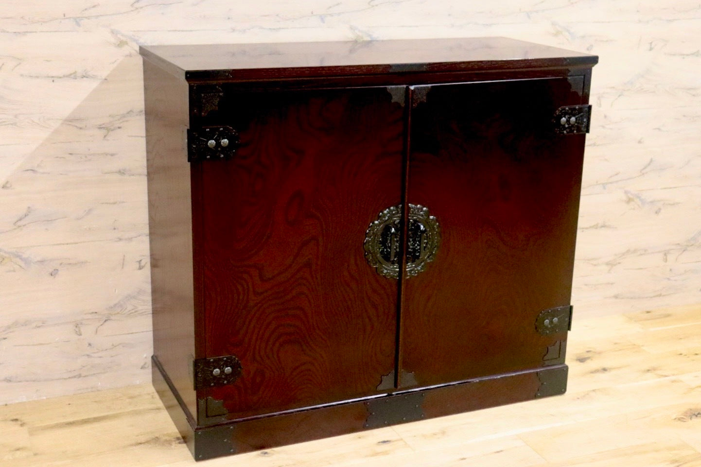 GMHS546B○筑後民芸家具 民芸箪笥 時代箪笥 整理箪笥 箪笥 チェスト 和箪笥 伝統工芸 欅 和家具 和モダン 和室 古民家 レトロ 美品