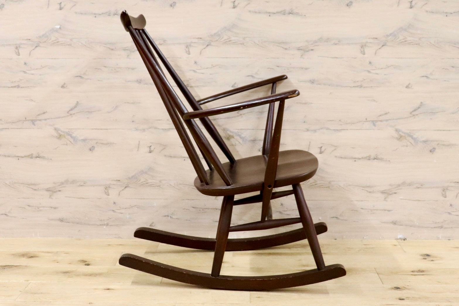 GMHS544○ERCOL / アーコール ゴールドスミス イギリス アンティーク ロッキングチェア ヴィンテージ レトロ 揺り椅子 レトロ