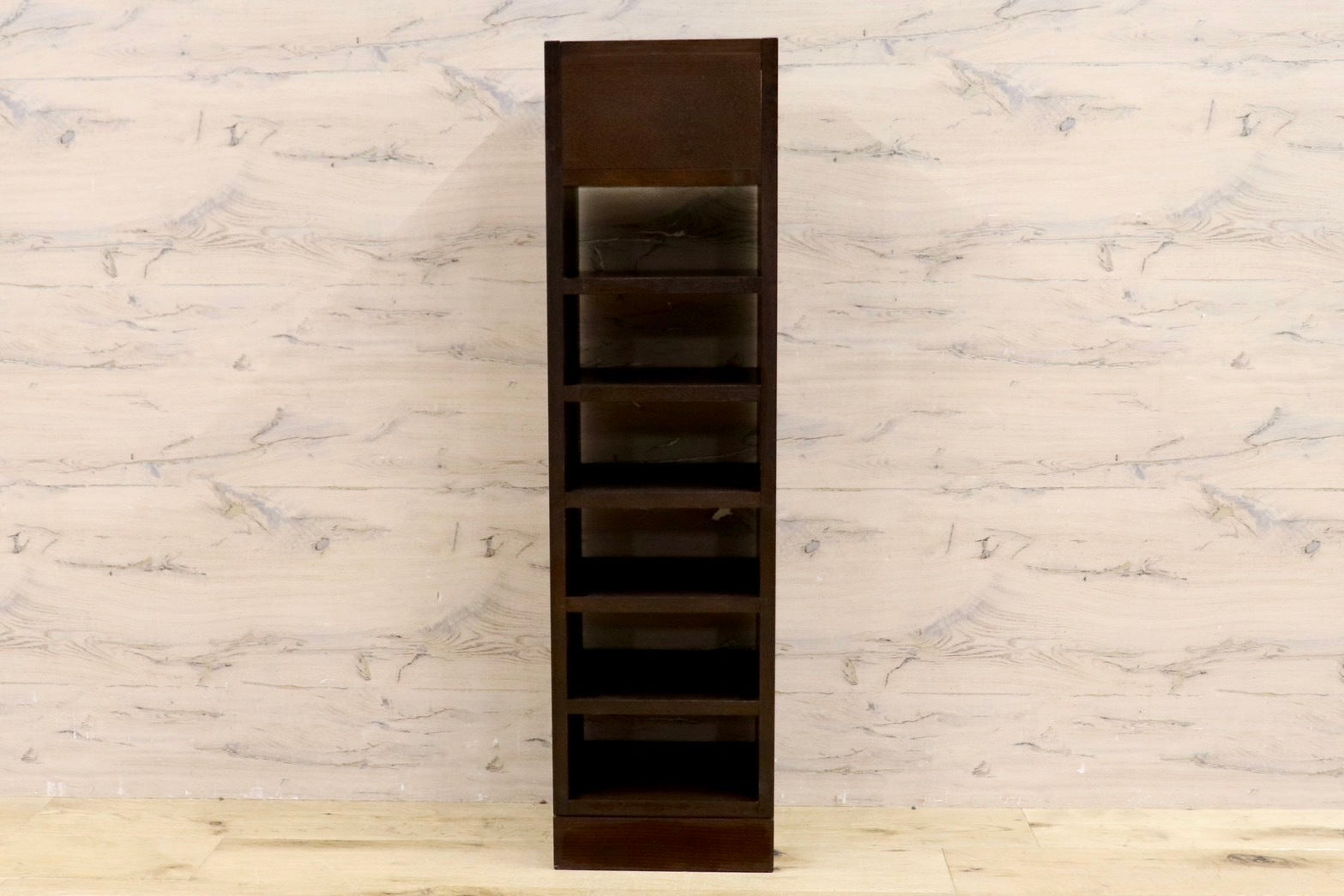 GMHS547○karimoku / カリモク スリッパラック 収納ラック 玄関収納 スリッパ立て 収納棚 レトロ ヴィンテージ 国産家具