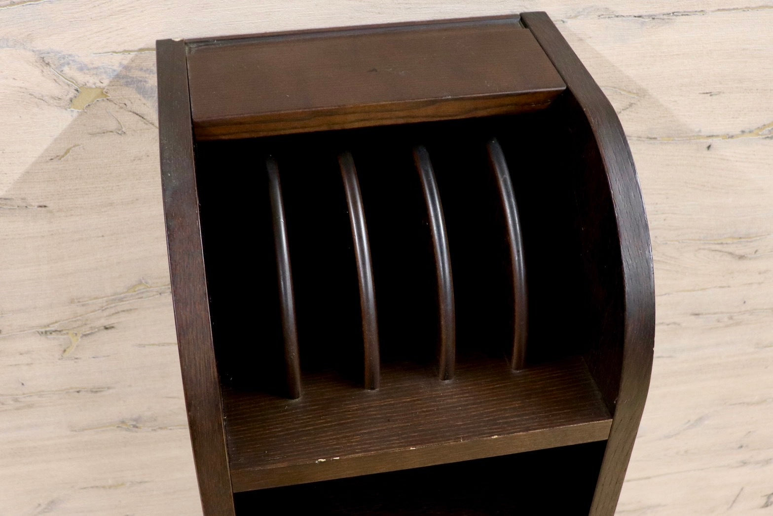 GMHS547○karimoku / カリモク スリッパラック 収納ラック 玄関収納 スリッパ立て 収納棚 レトロ ヴィンテージ 国産家具