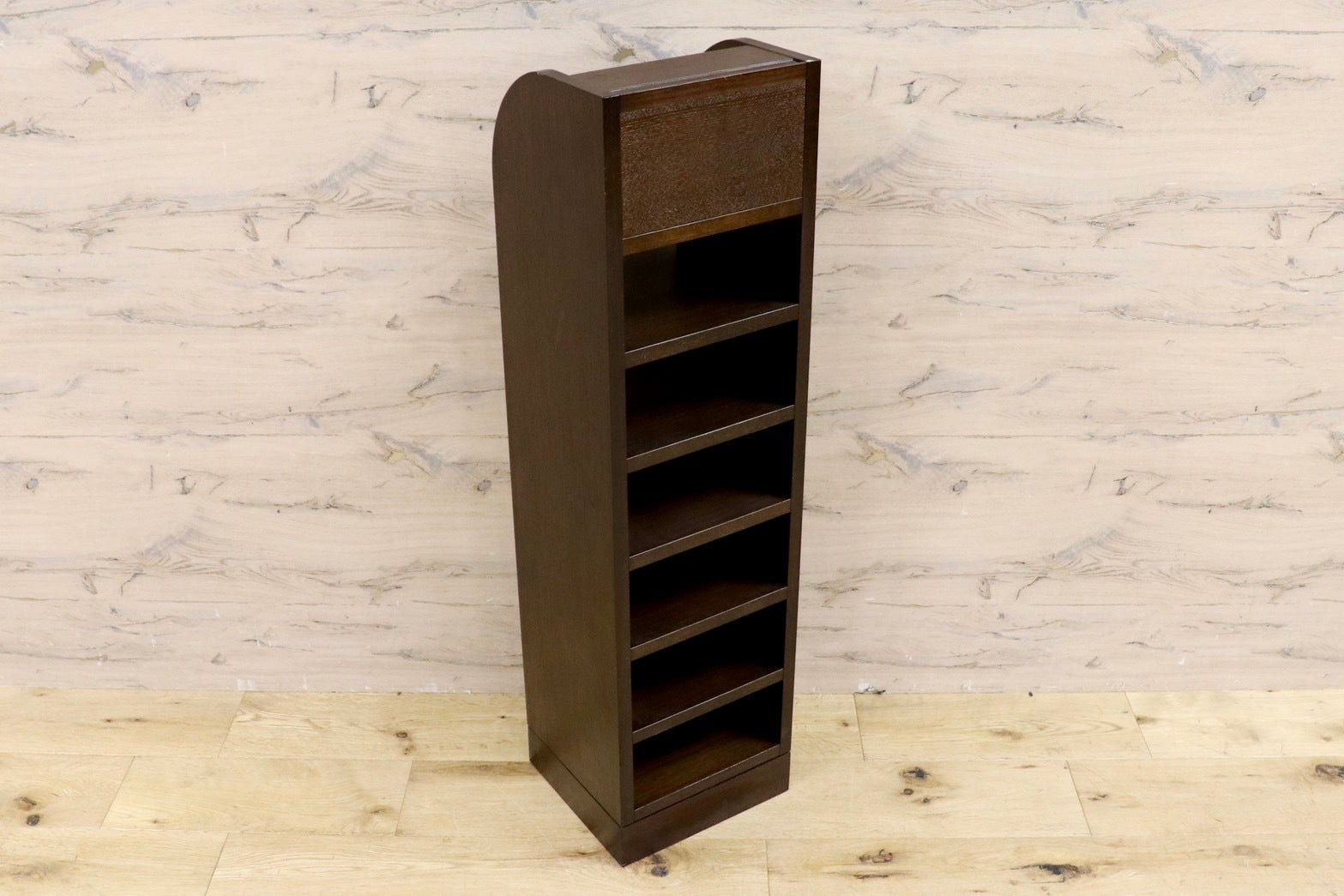 GMHS547○karimoku / カリモク スリッパラック 収納ラック 玄関収納 スリッパ立て 収納棚 レトロ ヴィンテージ 国産家具