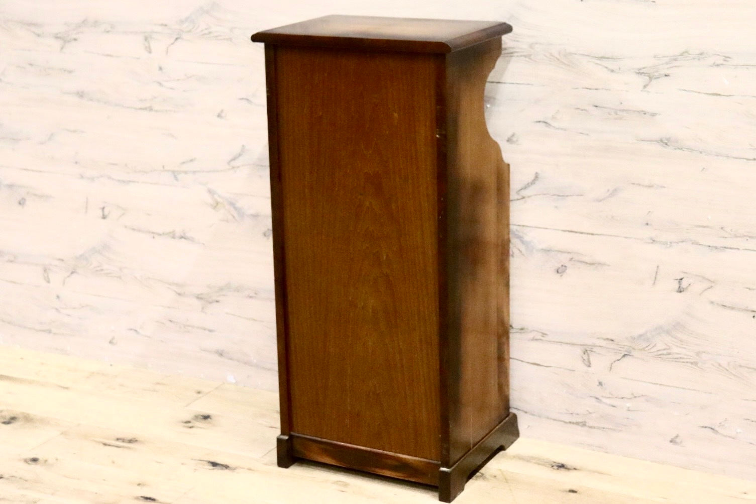 GMHK764○karimoku / カリモク コロニアル 電話台 FAX台 花台 飾り台 収納家具 国産家具