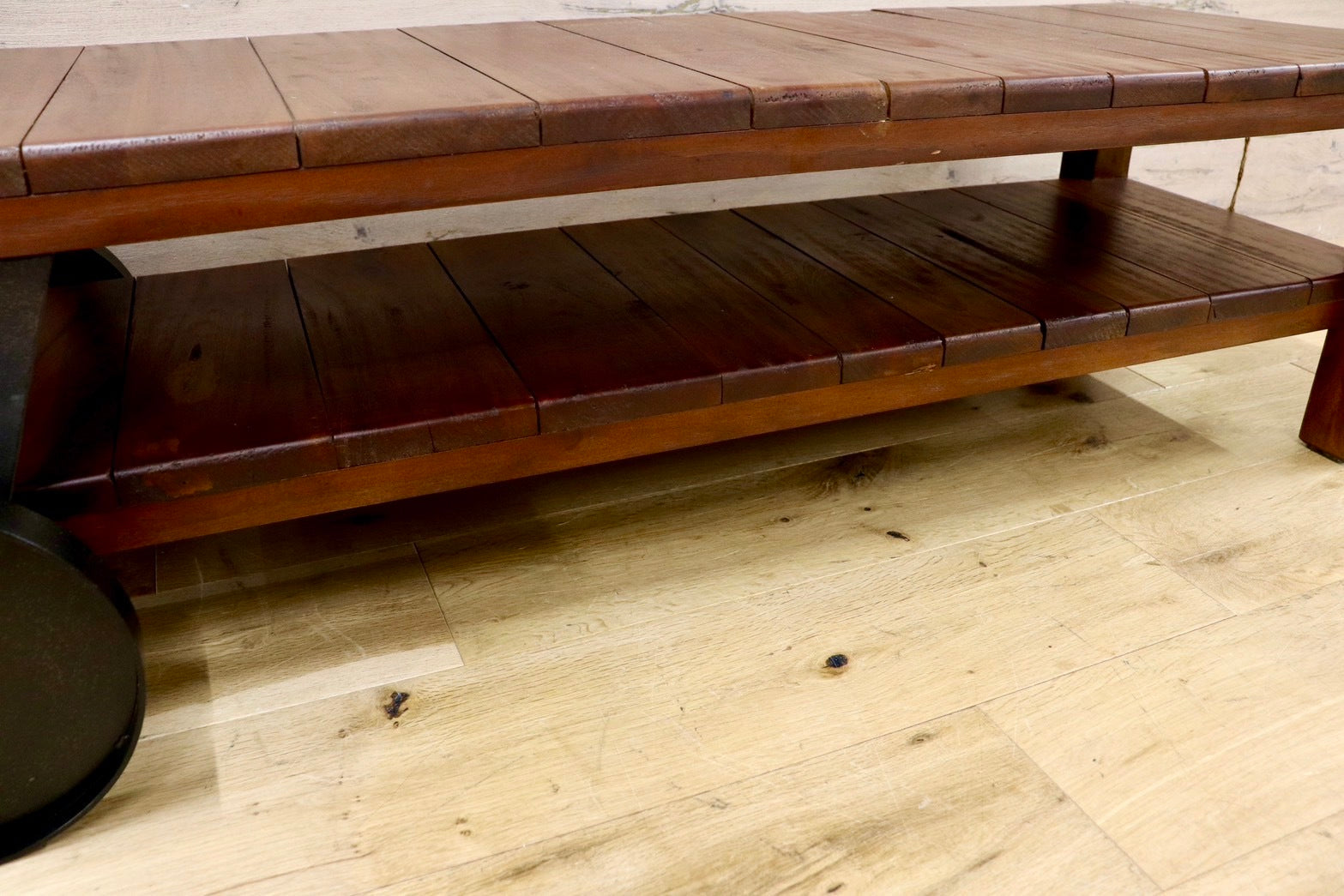 GMHK769○トローリーローボード テレビ台 リビングボード センターテーブル アンティーク レトロ 天然木 車輪付き