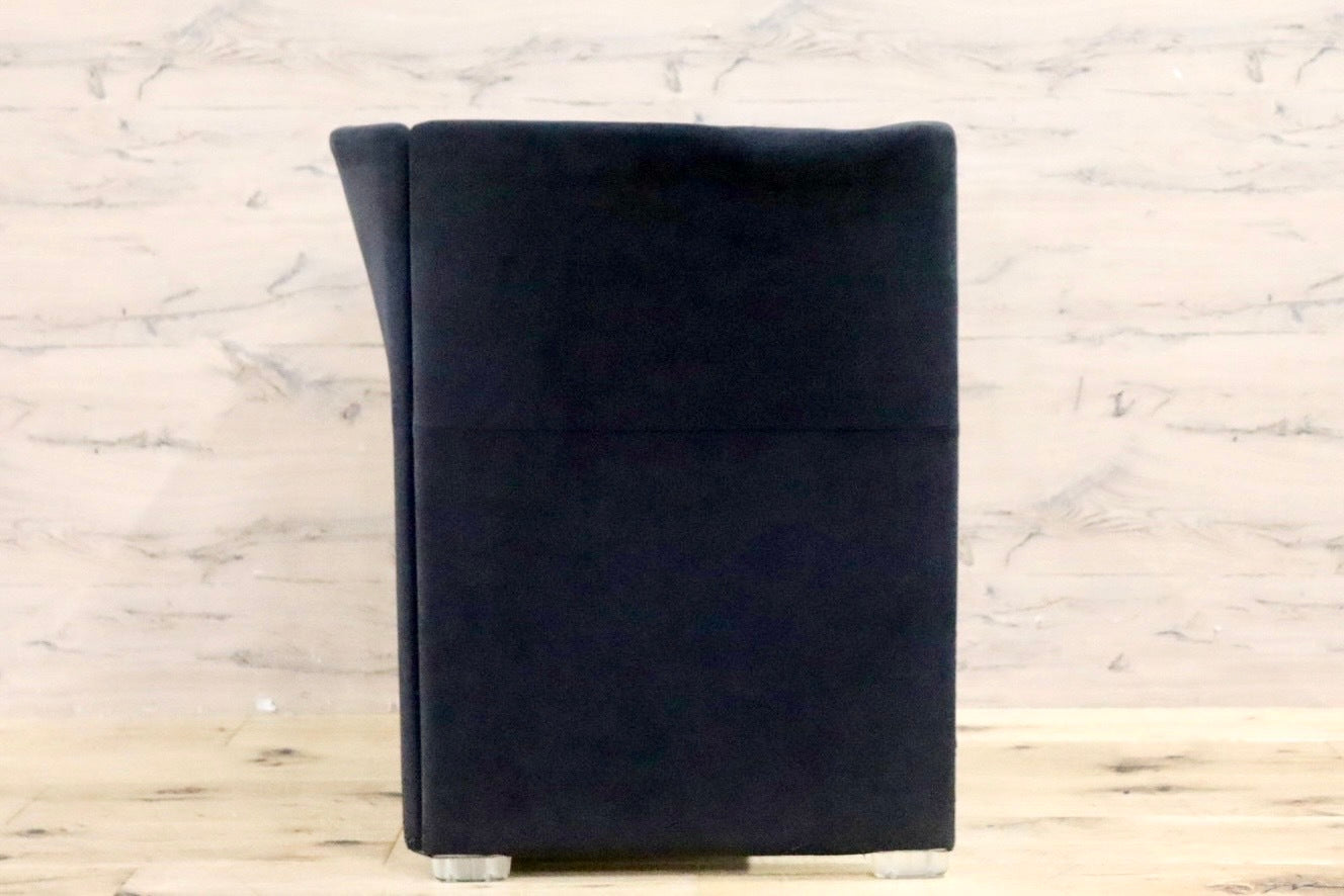 GMHK779B○Cassina IXC / カッシーナ・イクスシー FARFALLA ファルファッラ ラウンジチェア 椅子 スウェードファブリック 名作