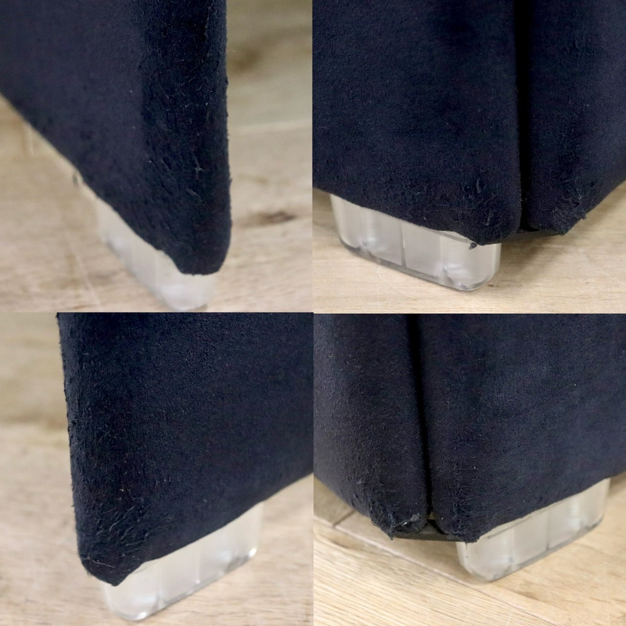 GMHK779B○Cassina IXC / カッシーナ・イクスシー FARFALLA ファルファッラ ラウンジチェア 椅子 スウェードファブリック 名作