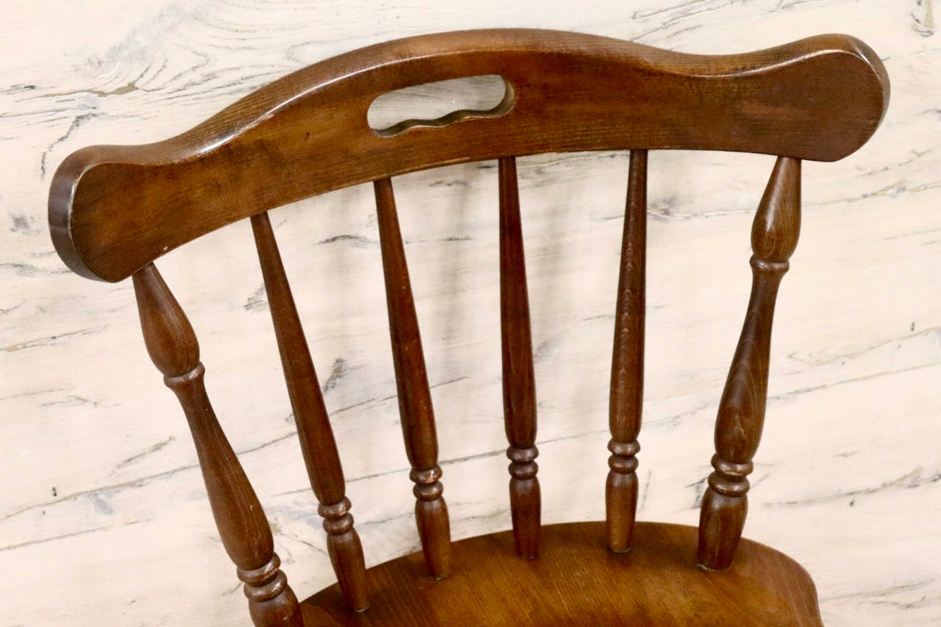 GMHN279○柏木工 / KASHIWA ダイニングチェア アームレスチェア 椅子 飛騨家具 レトロ カントリー 木製 アンティーク