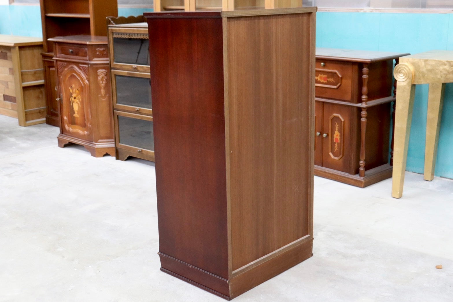 GMHH509A○メープル不二屋 神戸洋家具 クラシック 8段チェスト チェスト 収納家具 引き出し ヨーロピアン アンティーク 稀少