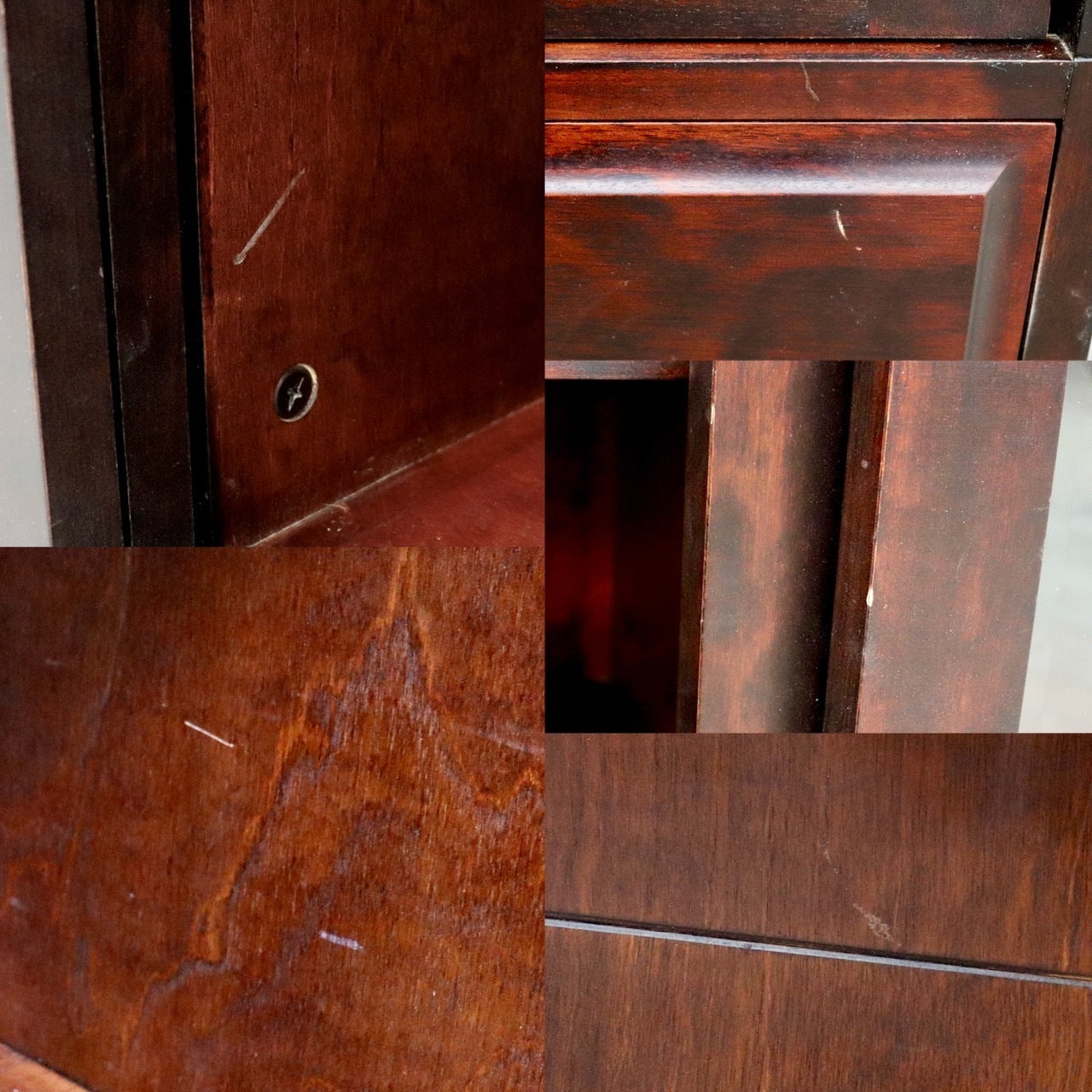 GMHH284○民芸家具 キャビネット 本棚 書棚 キャビネット 飾り棚 ブックシェルフ 樺材 和家具 和モダン 古民家 検)和光 北海道民芸家具