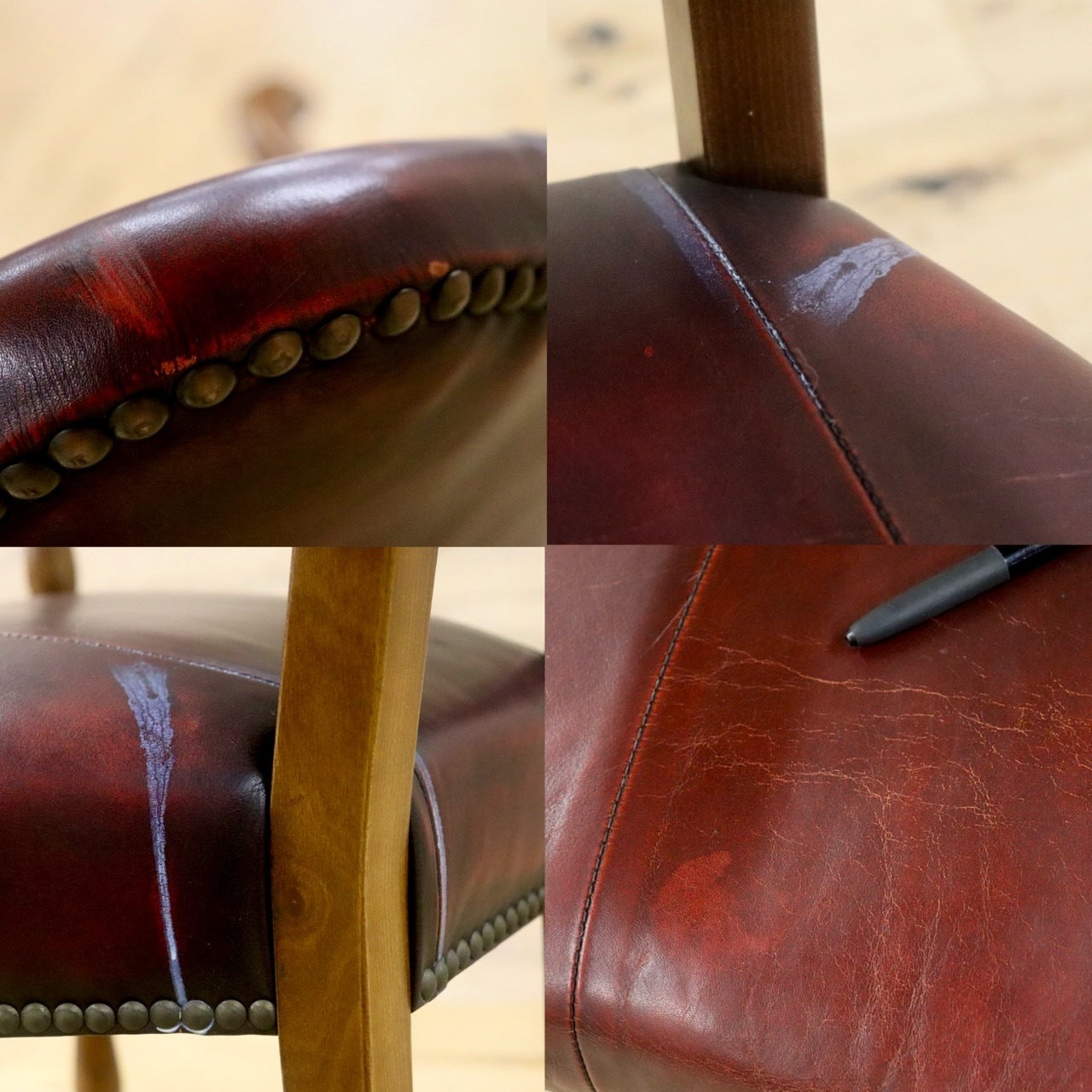 GMHO122A○VARO.S.A. VALENTI / バロッサバレンティ カクトワールチェア スペイン最高峰 ダイニングチェア 椅子 本革 定価21万