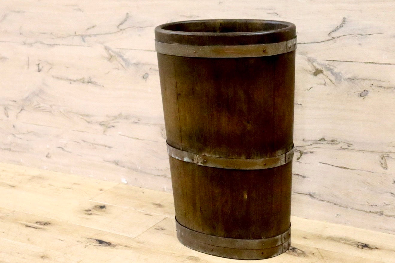 GMHO113○VARO.S.A. VALENTI / バロッサバレンティ アンブレラスタンド 傘立て エントランス 木製 ヴィンテージ スペイン最高峰