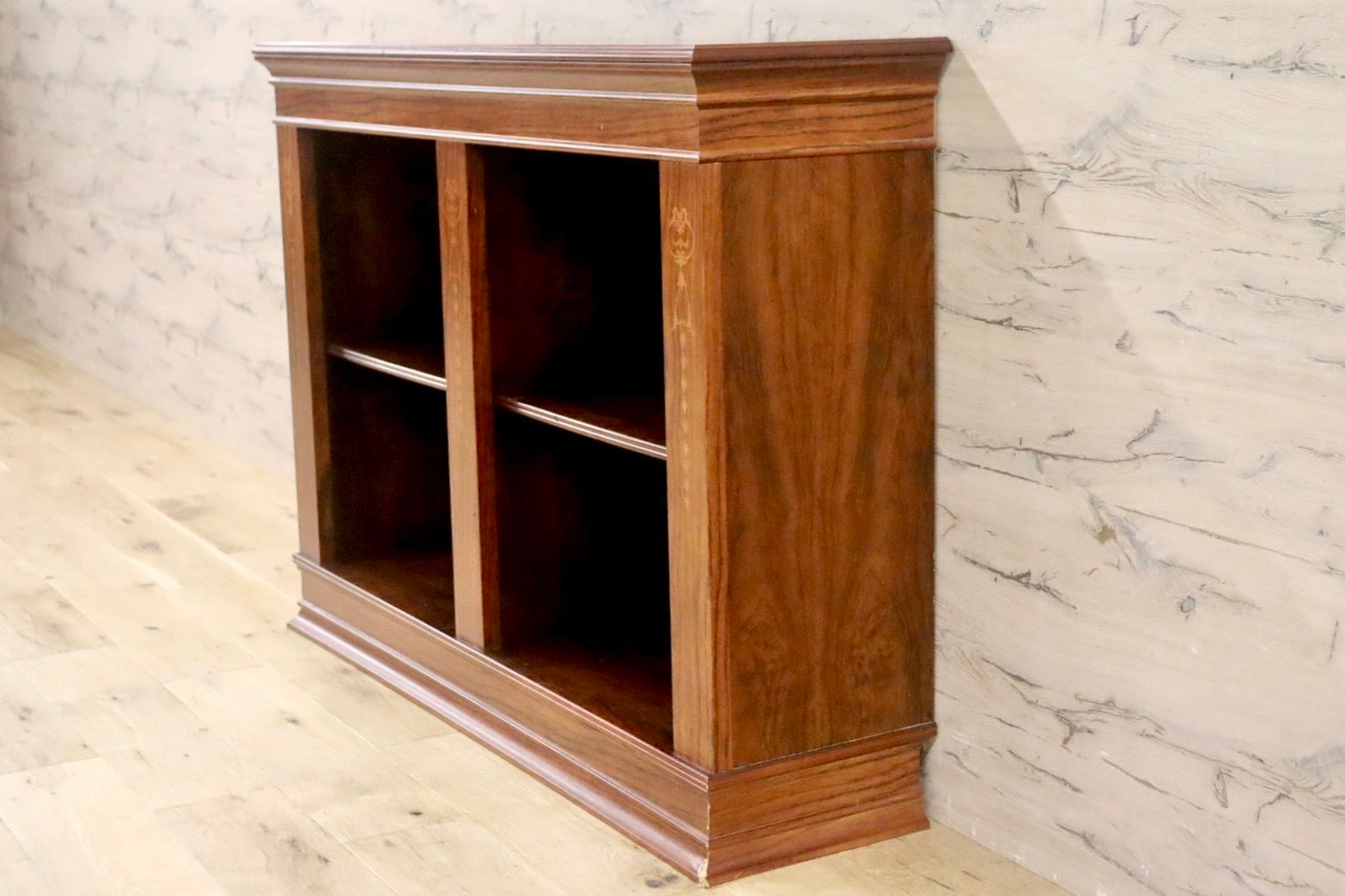 GMHN338○コンソール 飾り台 サイドボード リビングボード キャビネット シェルフ 収納棚 本棚 クラシック アンティーク調