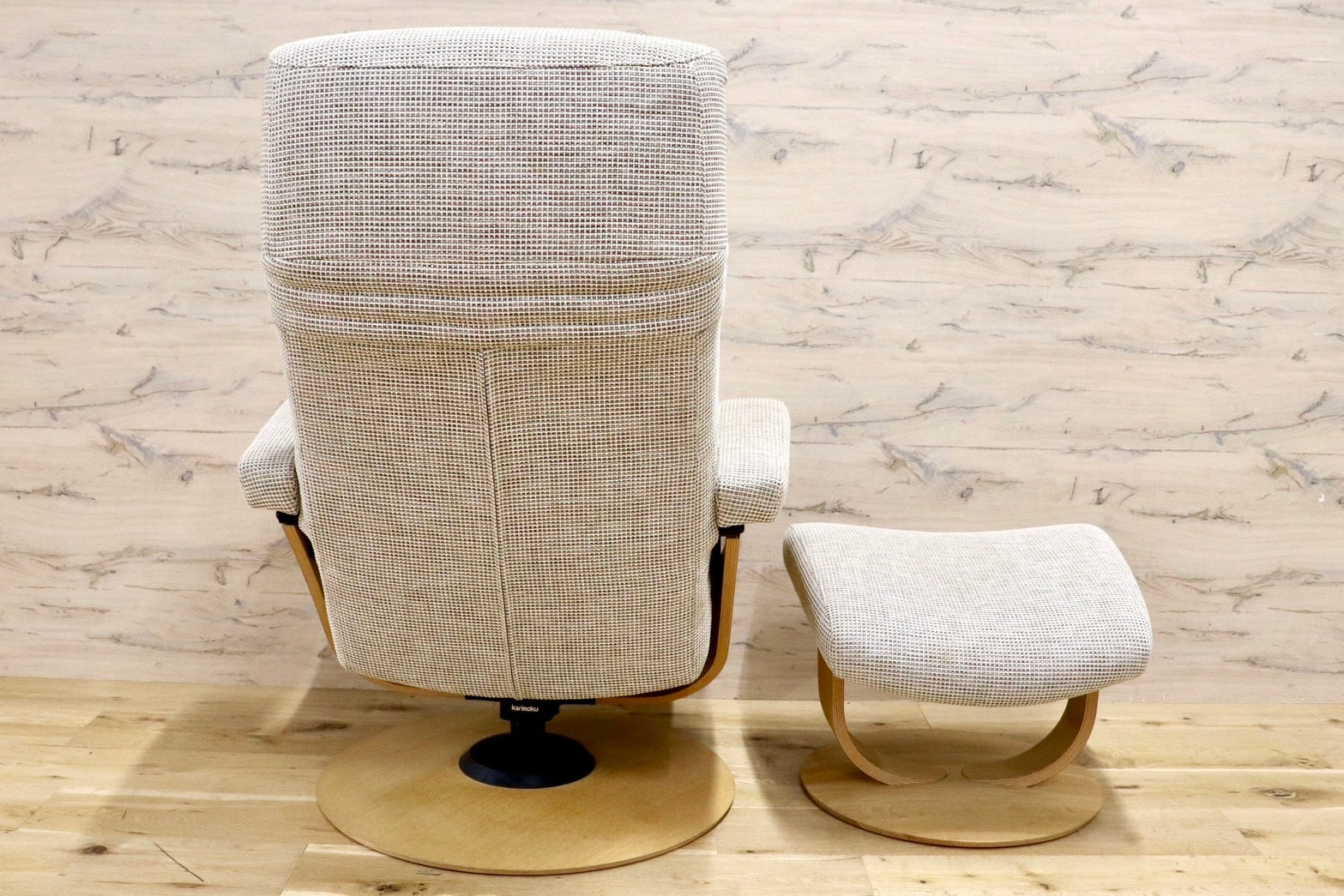 GMHH498○karimoku / カリモク THE FIRST ザファースト RUシリーズ リクライニングチェア パーソナルチェア オットマン ファブリック