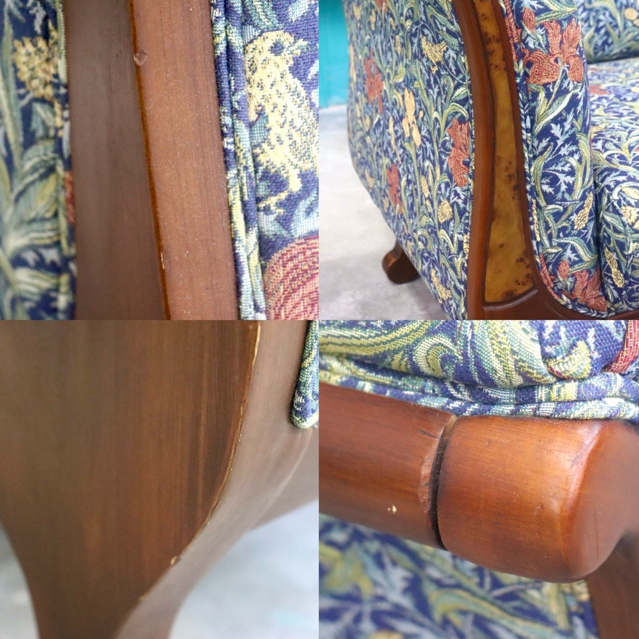 GMHS477B○TECHNA / テクナ 1人掛けソファ シングルソファ ファブリック 店舗 オフィス 什器 クラシック モダン VICTORIA&ALBERT MUSEUM