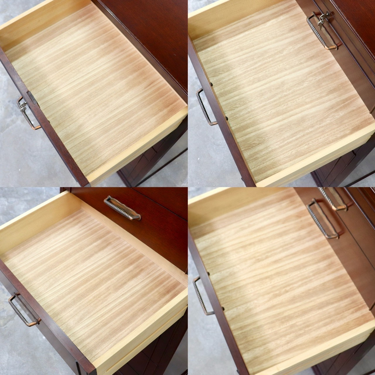 GMHH509C○メープル不二屋 神戸洋家具 クラシック 8段チェスト チェスト 収納家具 引き出し ヨーロピアン アンティーク 稀少