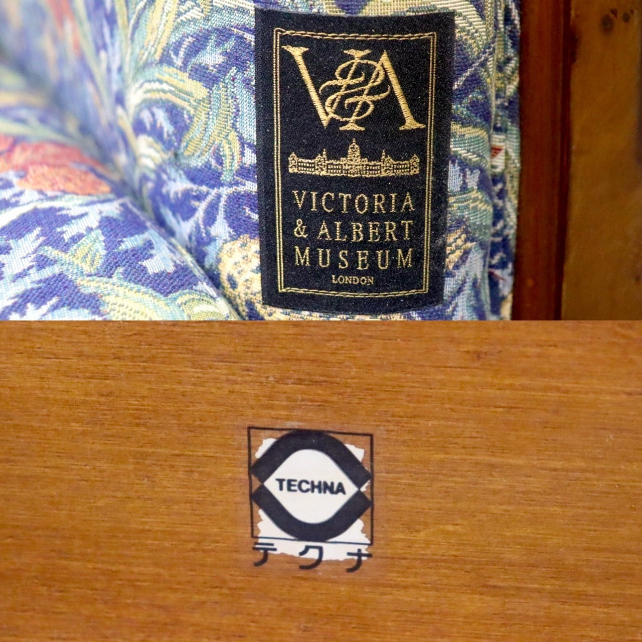 GMHS477C○TECHNA / テクナ 2人掛けソファ ラブソファ ファブリック 店舗 オフィス 什器 クラシック モダン VICTORIA&ALBERT MUSEUM