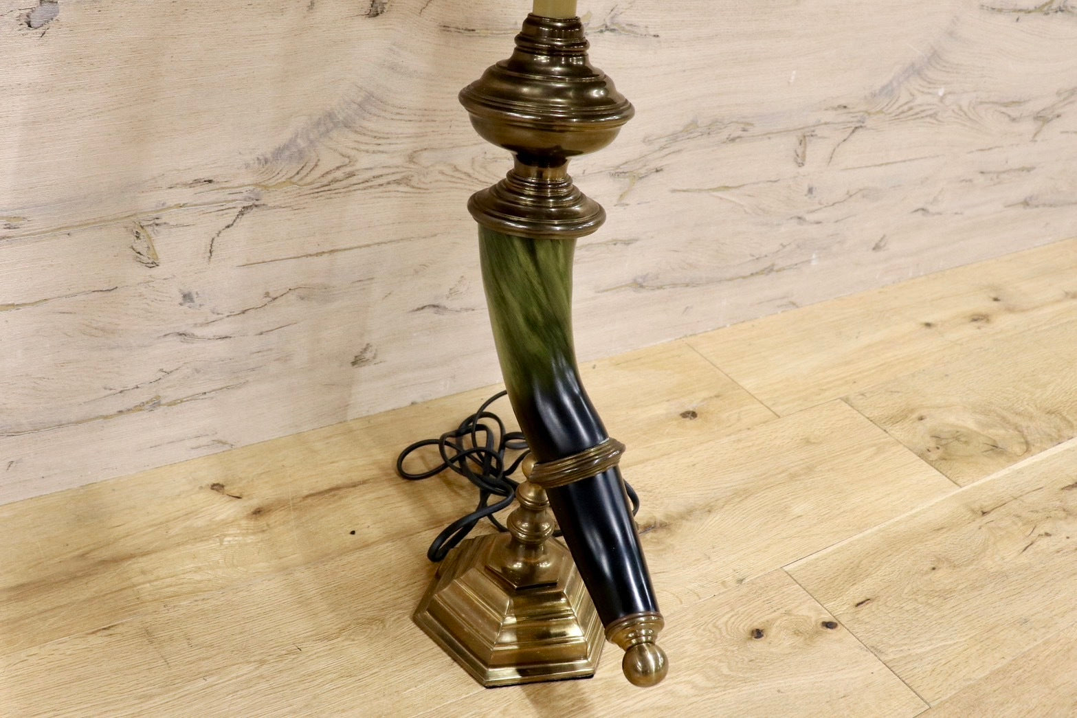 GMHS445○Horn Table Lamp テーブルランプ ベッドサイドランプ デスクライト スタンドライト 寝室家具 ヴィンテージ イタリアモダン