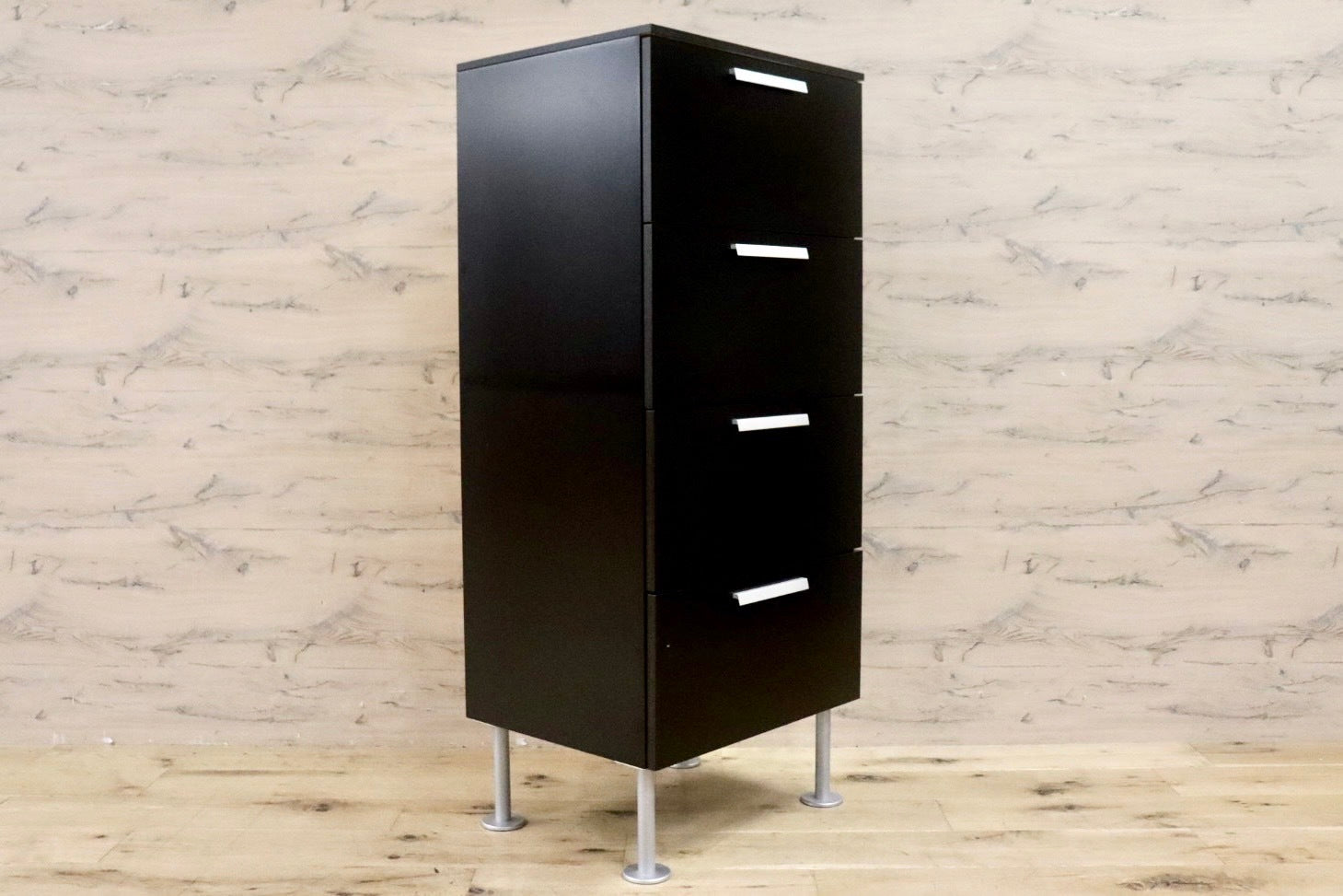 GMHS512○BoConcept / ボーコンセプト 4段チェスト サイドチェスト ブラック スタイリッシュ モダン 北欧 デンマーク