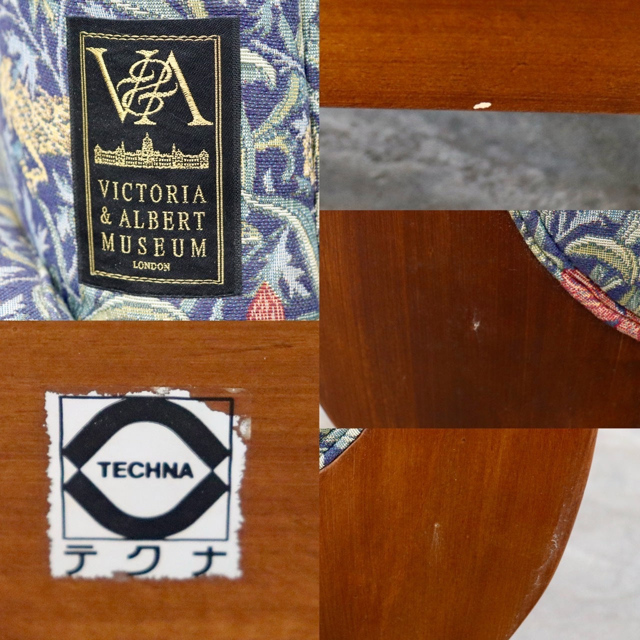 GMHS477D○TECHNA / テクナ 1人掛けソファ シングルソファ ファブリック 店舗 オフィス 什器 クラシック モダン VICTORIA&ALBERT MUSEUM