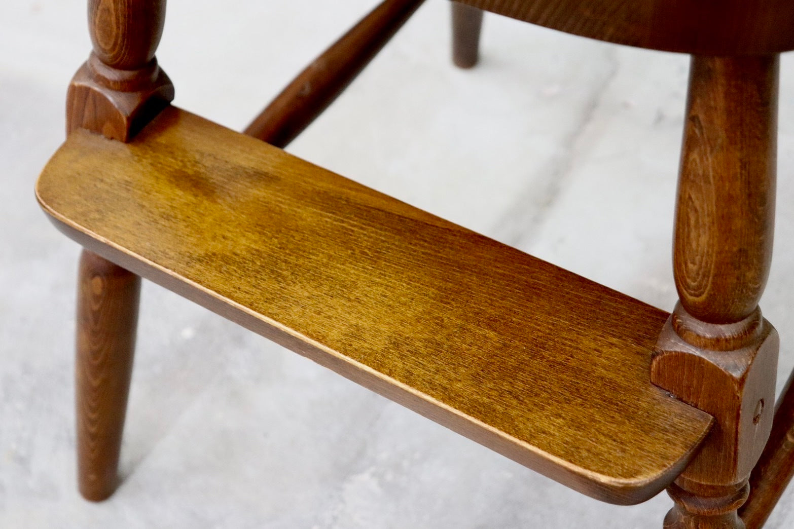 GMHS595A○柏木工 / KASHIWA ベビーチェア 子供椅子 アンティーク ヴィンテージ 飛騨家具 レトロ