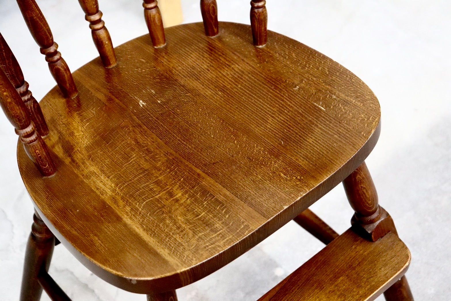 GMHS595A○柏木工 / KASHIWA ベビーチェア 子供椅子 アンティーク ヴィンテージ 飛騨家具 レトロ