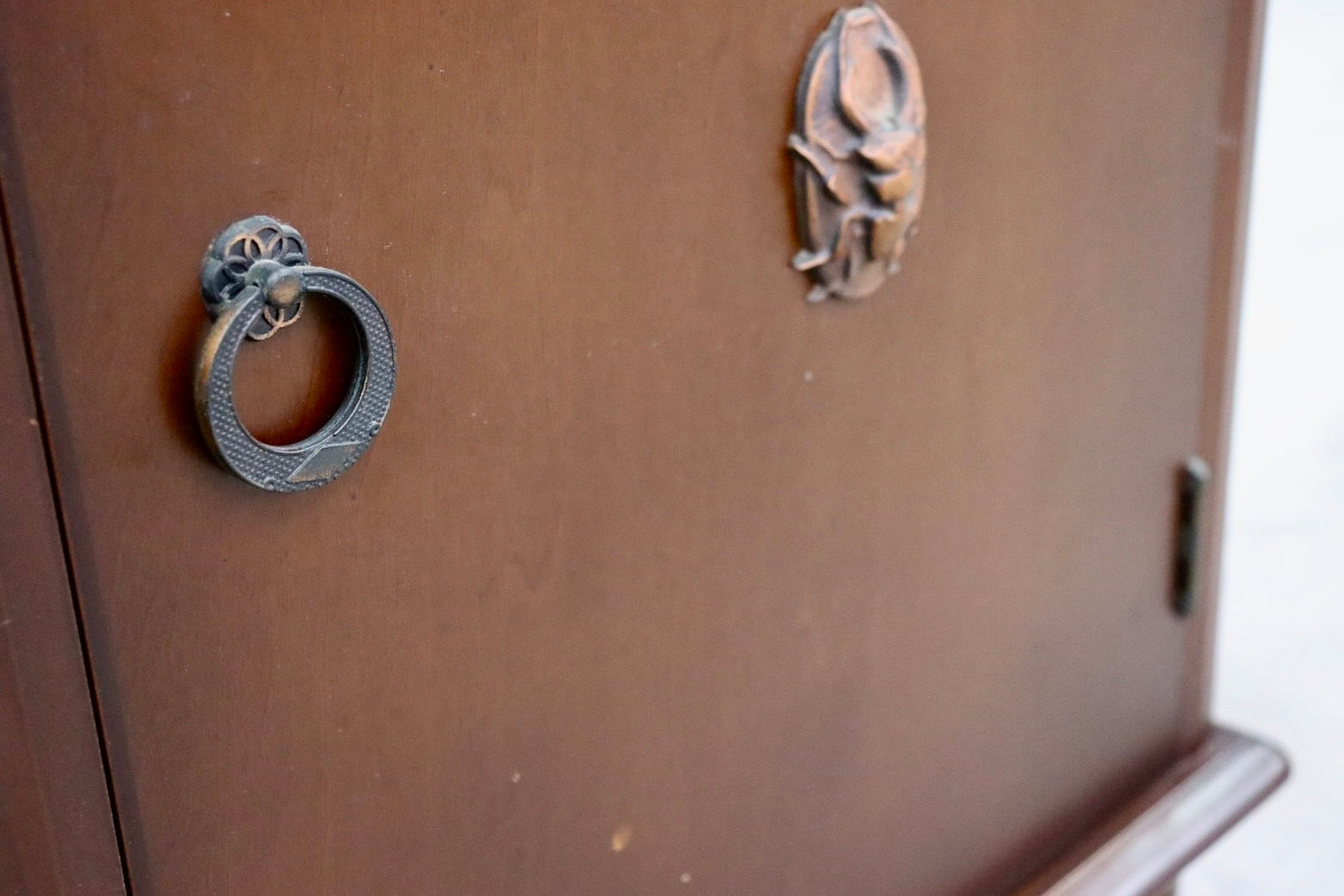 GMHS561○モリシゲ / MORISHIGE 電話台 FAX台 花台 飾り台 収納家具 和家具 和モダン レトロ 国産家具