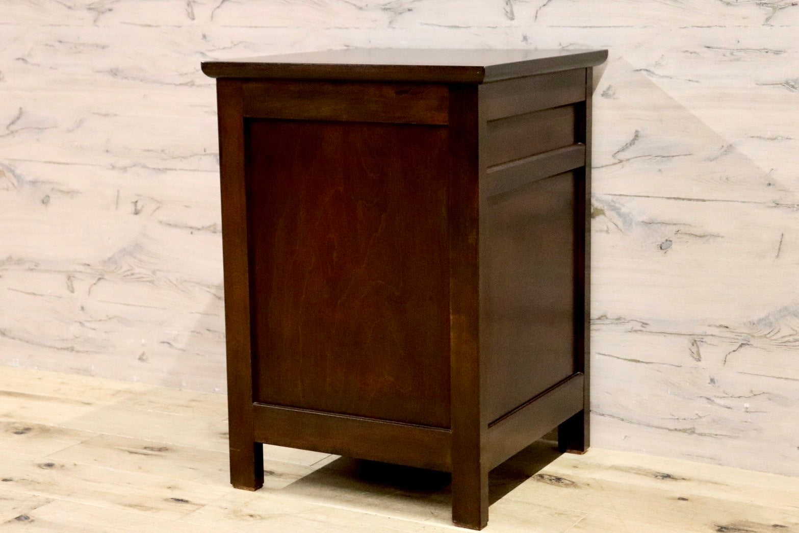 GMIS23A○松本民芸家具 C型電話台 チェスト リビング収納 引出し 収納家具 ミズメザクラ 無垢材 和モダン レトロ 和家具 民藝