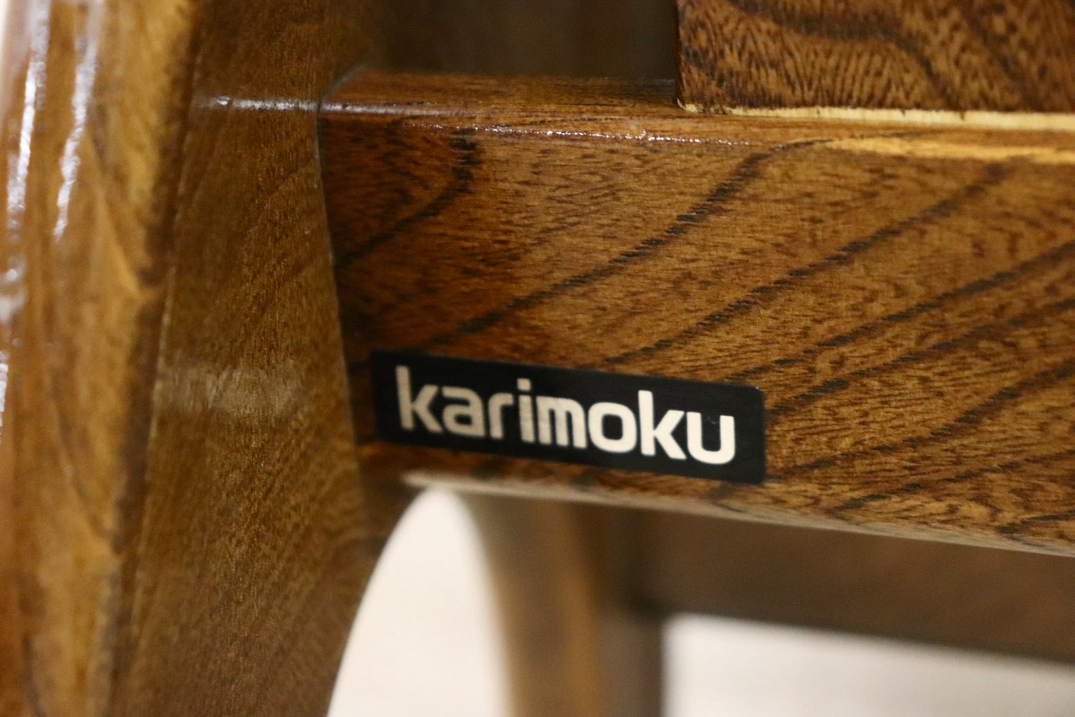 GMIK4A○karimoku / カリモク スリッパラック 収納ラック 玄関収納 スリッパ立て 収納棚 3段 レトロ ヴィンテージ 国産家具