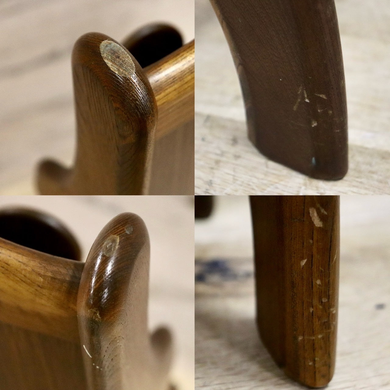 GMIK4A○karimoku / カリモク スリッパラック 収納ラック 玄関収納 スリッパ立て 収納棚 3段 レトロ ヴィンテージ 国産家具