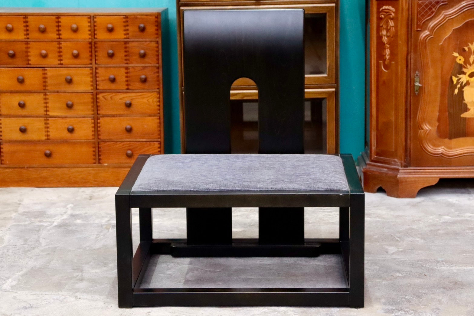 GMIK10C○静岡家具製作所 プラザ Lチェア ダイニングチェア 木製椅子 和モダン 座敷 天然木