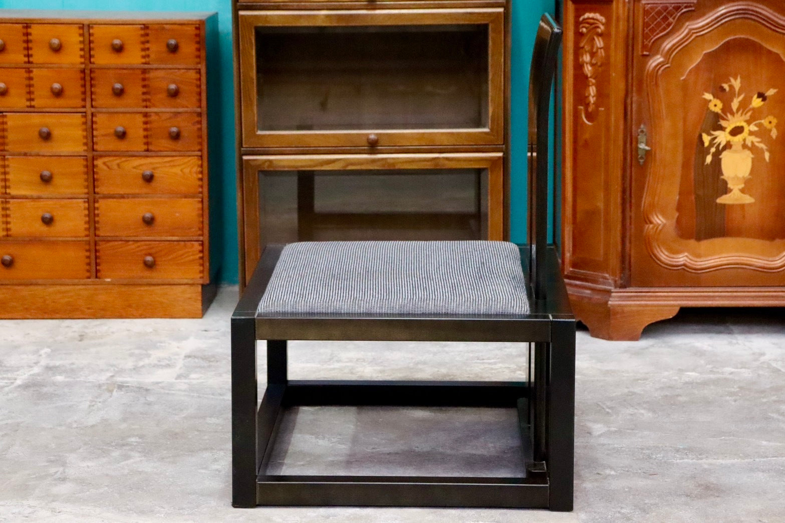 GMIK10C○静岡家具製作所 プラザ Lチェア ダイニングチェア 木製椅子 和モダン 座敷 天然木