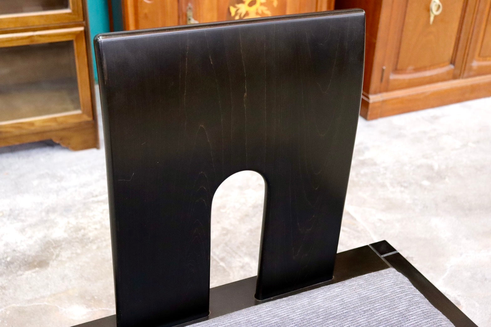 GMIK10C○静岡家具製作所 プラザ Lチェア ダイニングチェア 木製椅子 和モダン 座敷 天然木