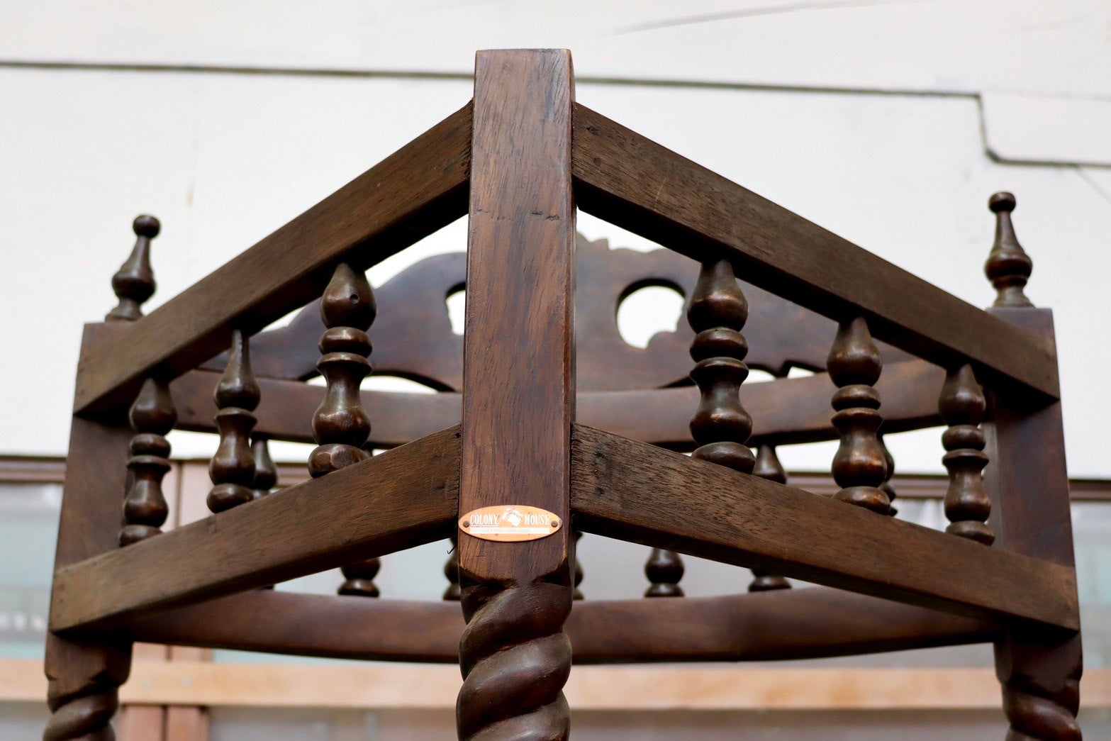 GMIK41○COLONY HOUSE / コロニーハウス コーナーラック 飾り棚 シェルフ ラック ヴィンテージ アンティーク レトロ