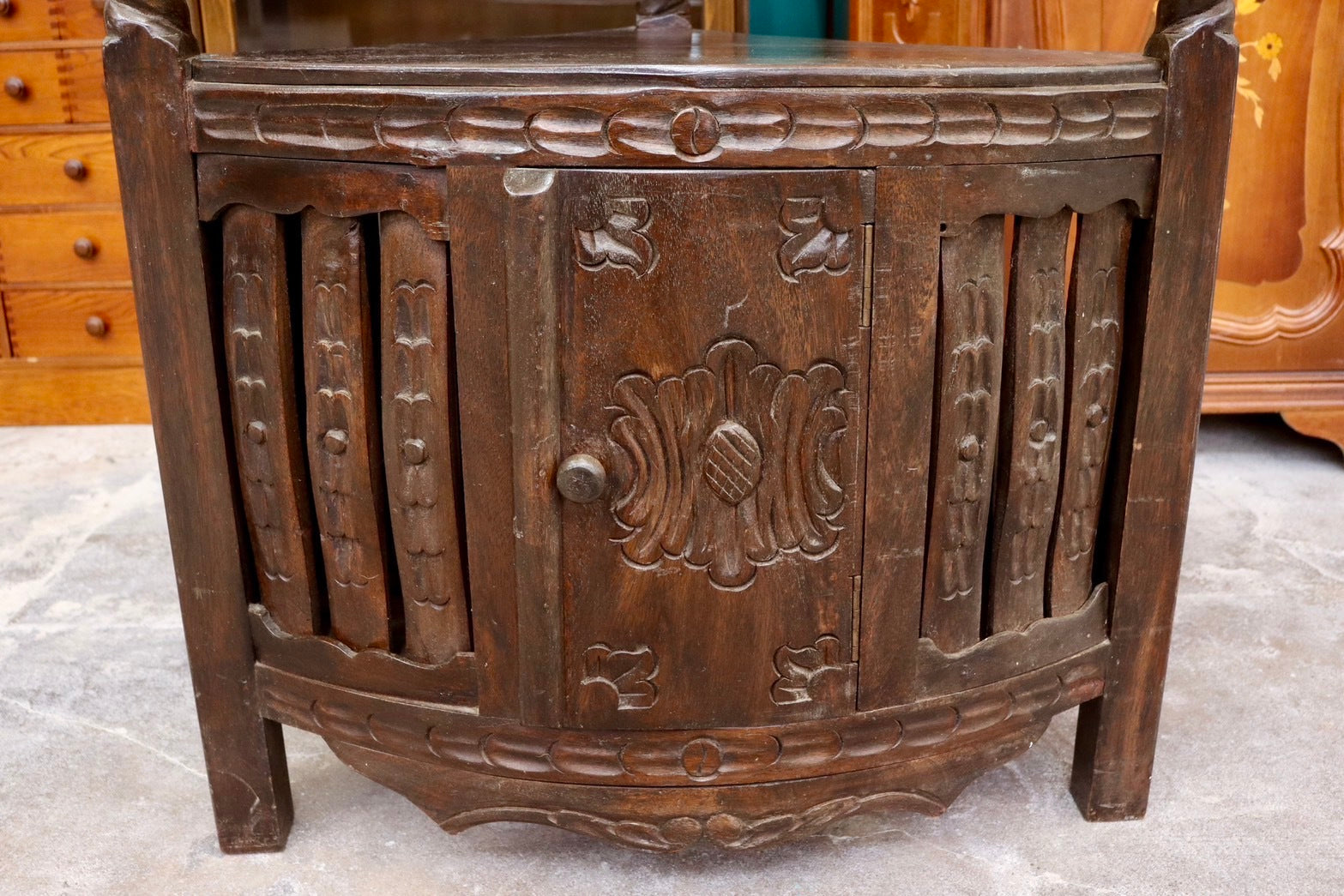 GMIK41○COLONY HOUSE / コロニーハウス コーナーラック 飾り棚 シェルフ ラック ヴィンテージ アンティーク レトロ