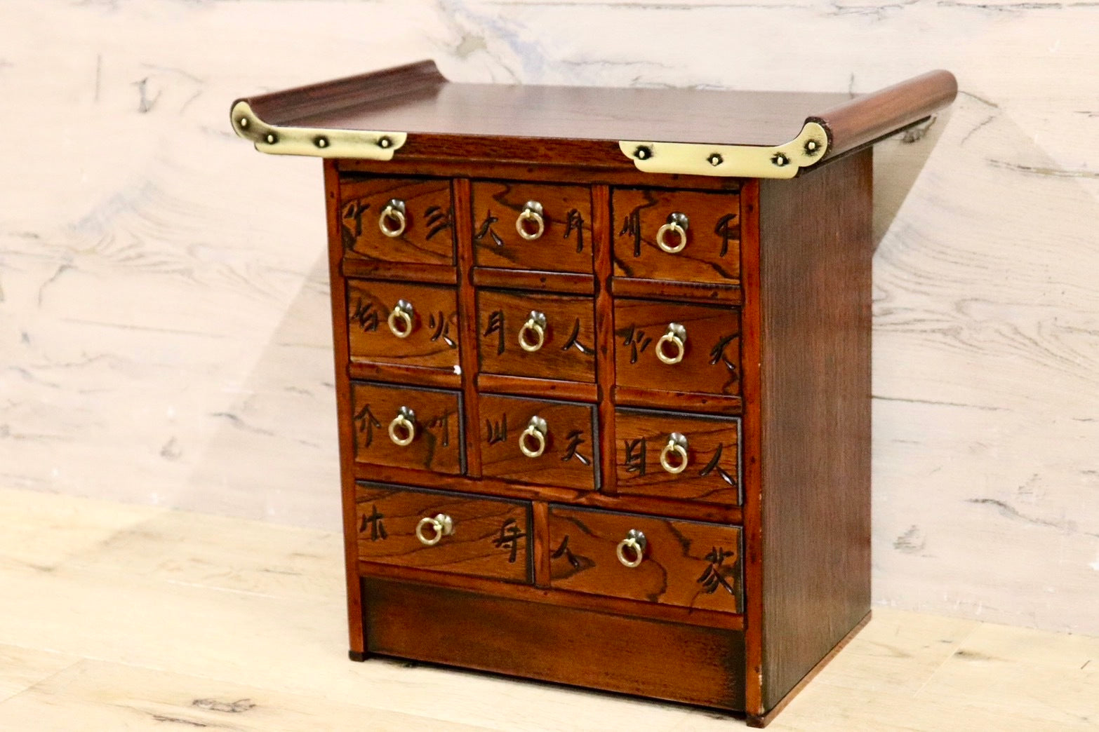 GMIS40C○李朝家具 薬箪笥 小箪笥 小物入れ 引き出し 収納 アンティーク ヴィンテージ 古道具