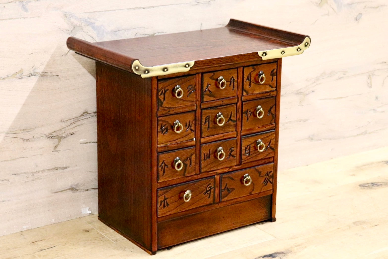 GMIS40C○李朝家具 薬箪笥 小箪笥 小物入れ 引き出し 収納 アンティーク ヴィンテージ 古道具