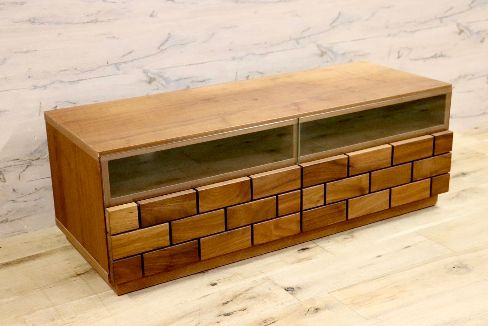 GMIS52A○LEGNATEC / レグナテック BOLOCCO ブロッコ TVボード AVボード ローボード リビング収納 ウォールナット 定価約9万