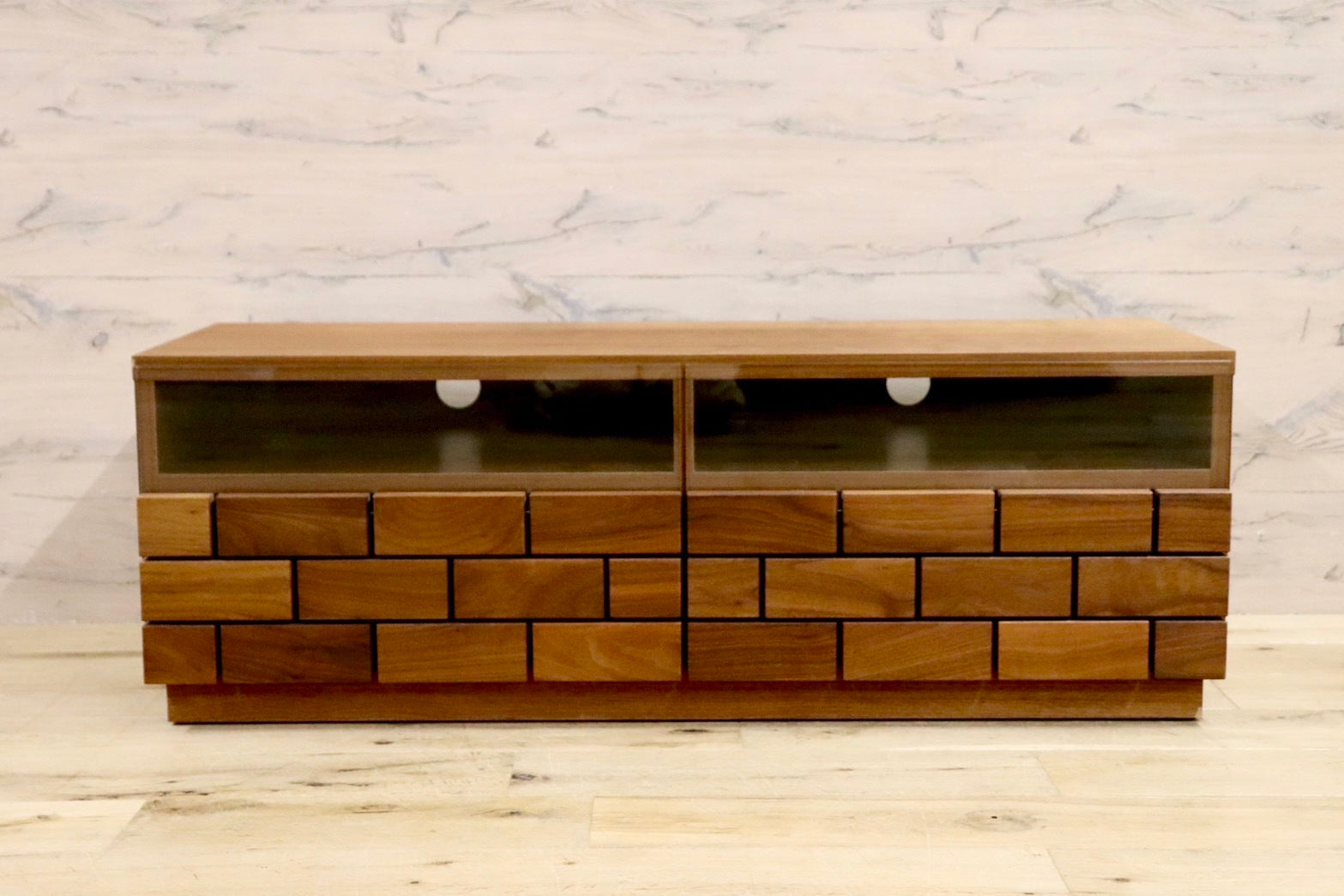 GMIS52A○LEGNATEC / レグナテック BOLOCCO ブロッコ TVボード AVボード ローボード リビング収納 ウォールナット 定価約9万