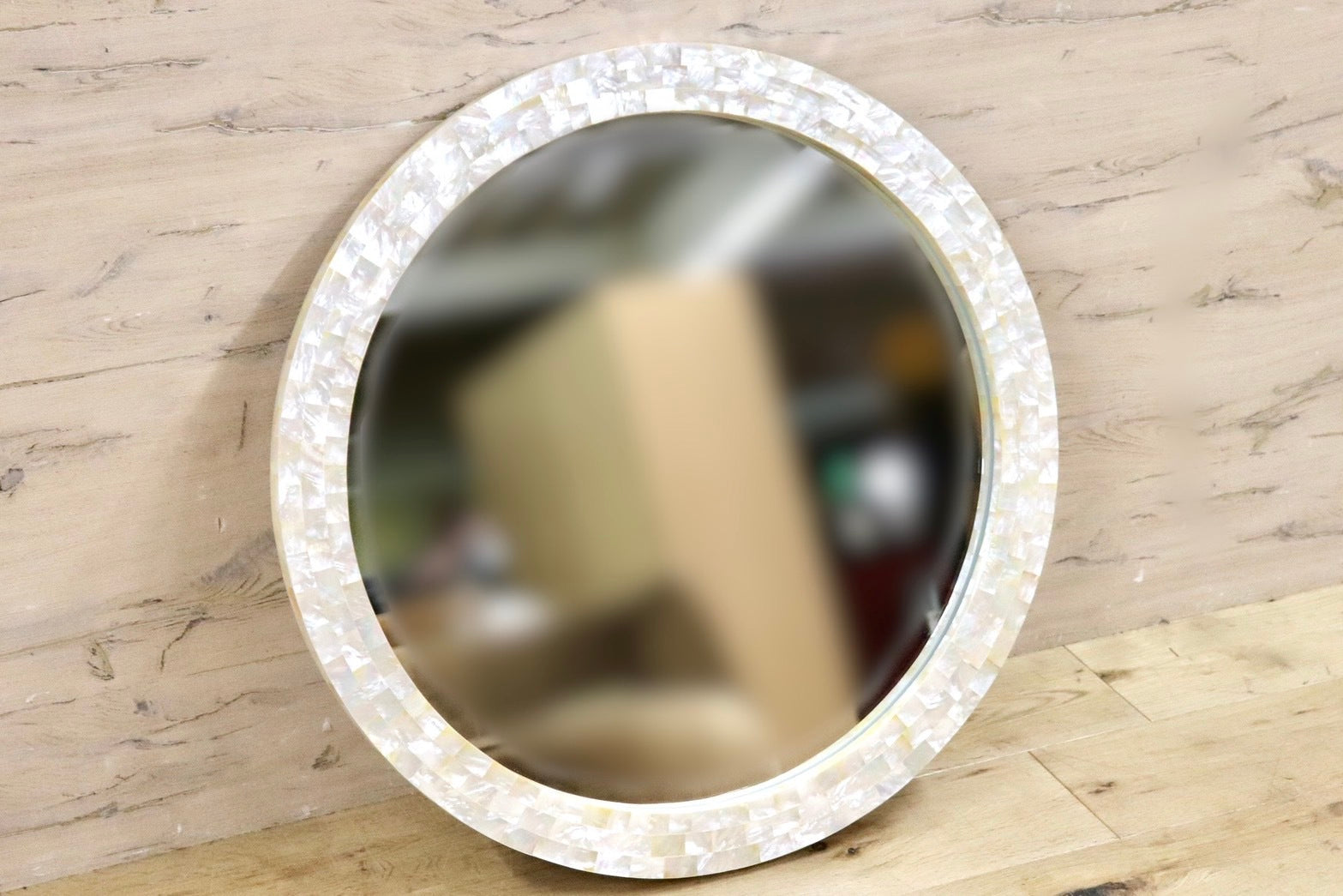 GMIK65C○ASPLUND / アスプルンド パールミラー 壁掛けミラー ウォールミラー 鏡 ミラー 定価約7.3万