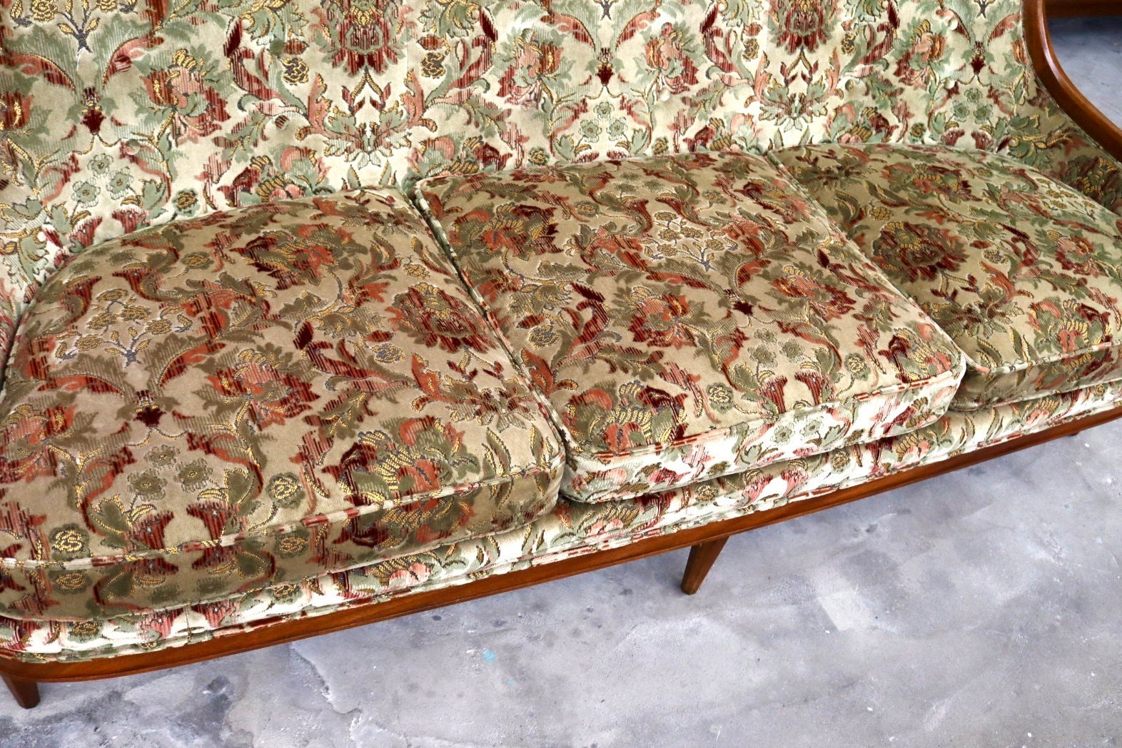 GMIK241○DREXEL HERITAGE / ドレクセルヘリテイジ Upholstery アップホルスタリー 3人掛けソファ トリプルソファ ファブリック 約111万