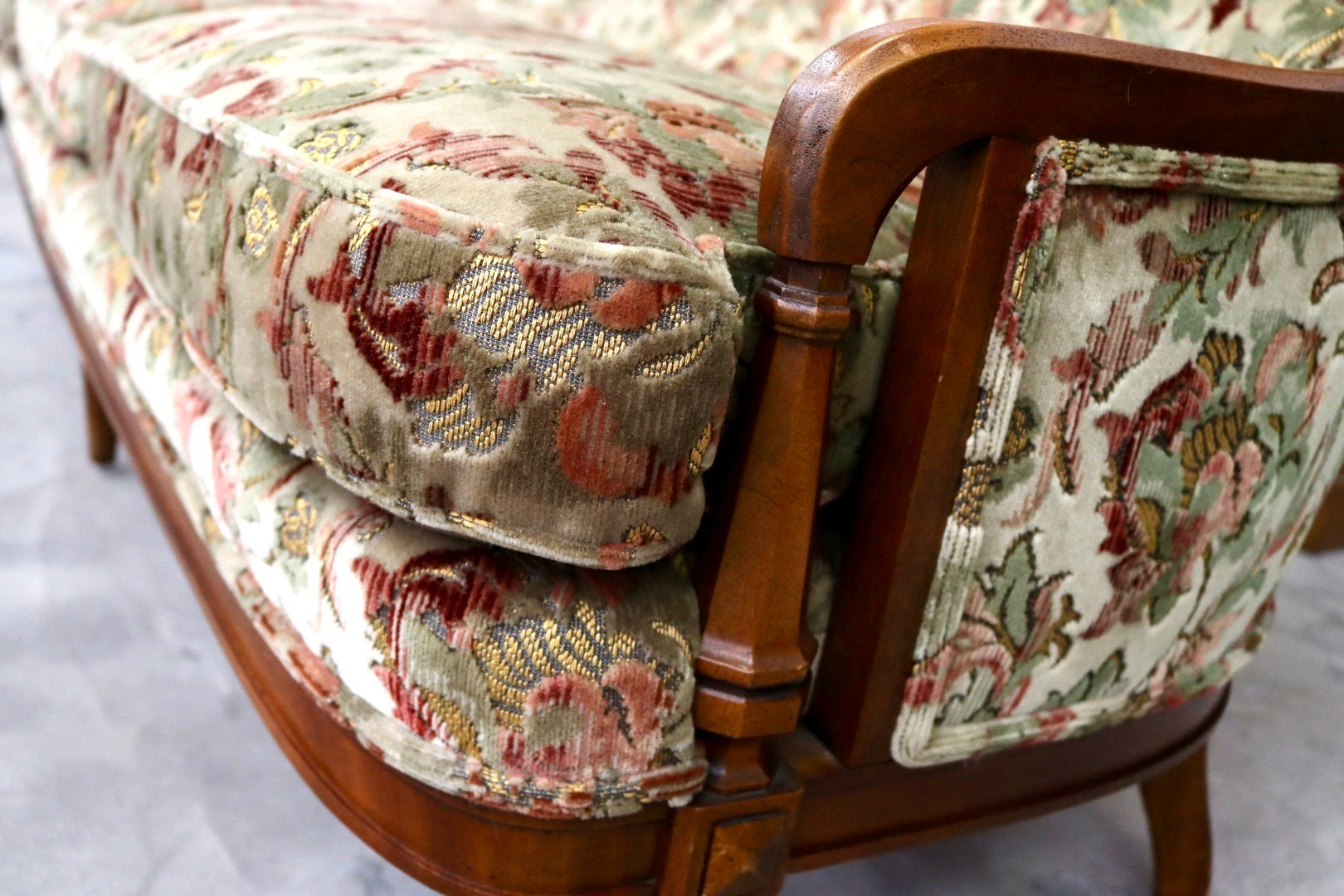 GMIK241○DREXEL HERITAGE / ドレクセルヘリテイジ Upholstery アップホルスタリー 3人掛けソファ トリプルソファ ファブリック 約111万