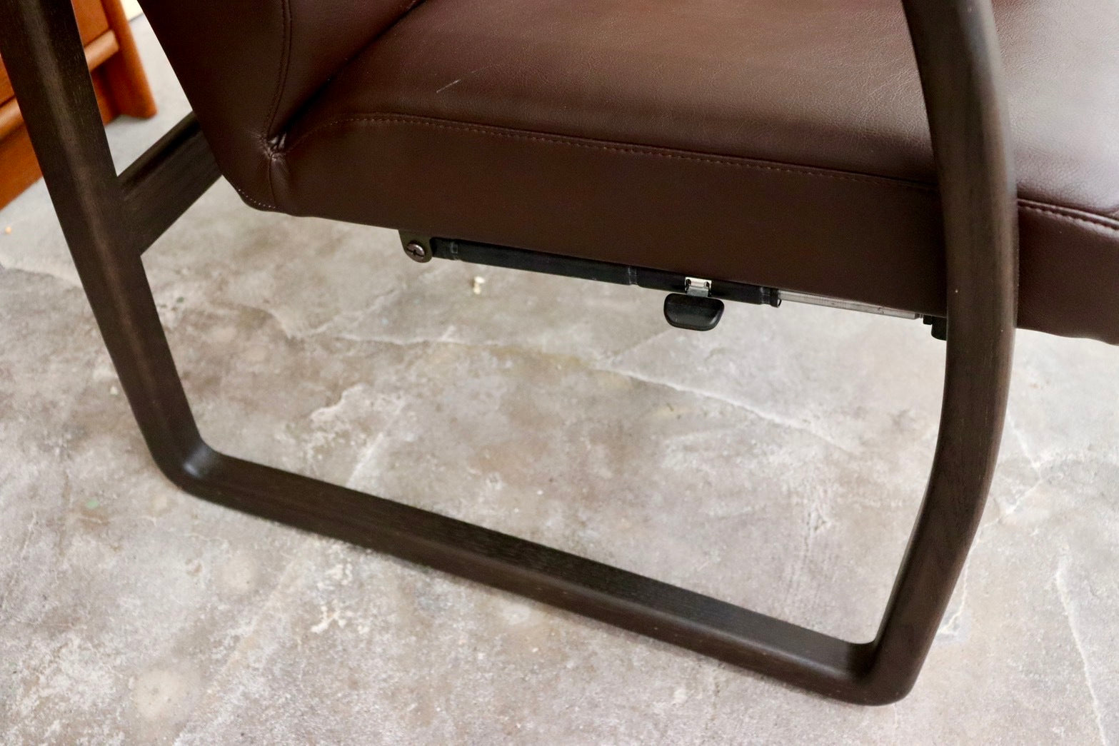GMIS154B○冨士ファニチア / FUJI FURNITURE リクライニングチェア パーソナルチェア 椅子 アームチェア ハイバック 合皮
