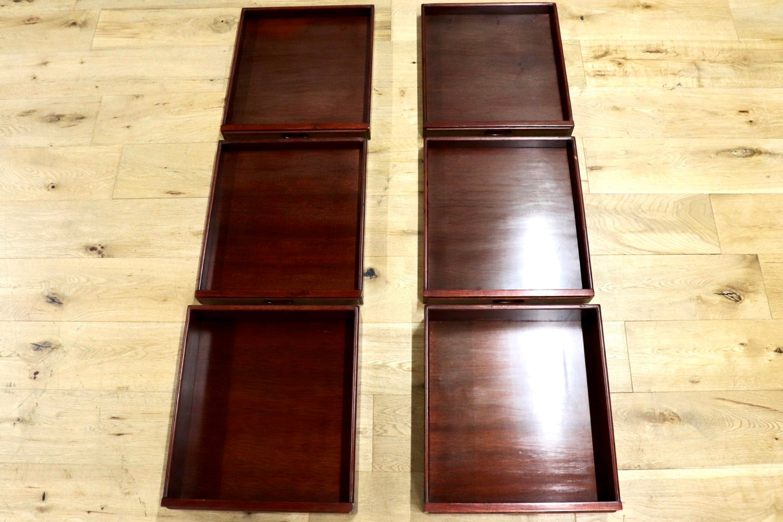 GMIS184○唐木 引き出し サイドチェスト 花梨 無垢材 和家具 和モダン 和室 レトロ アンティーク