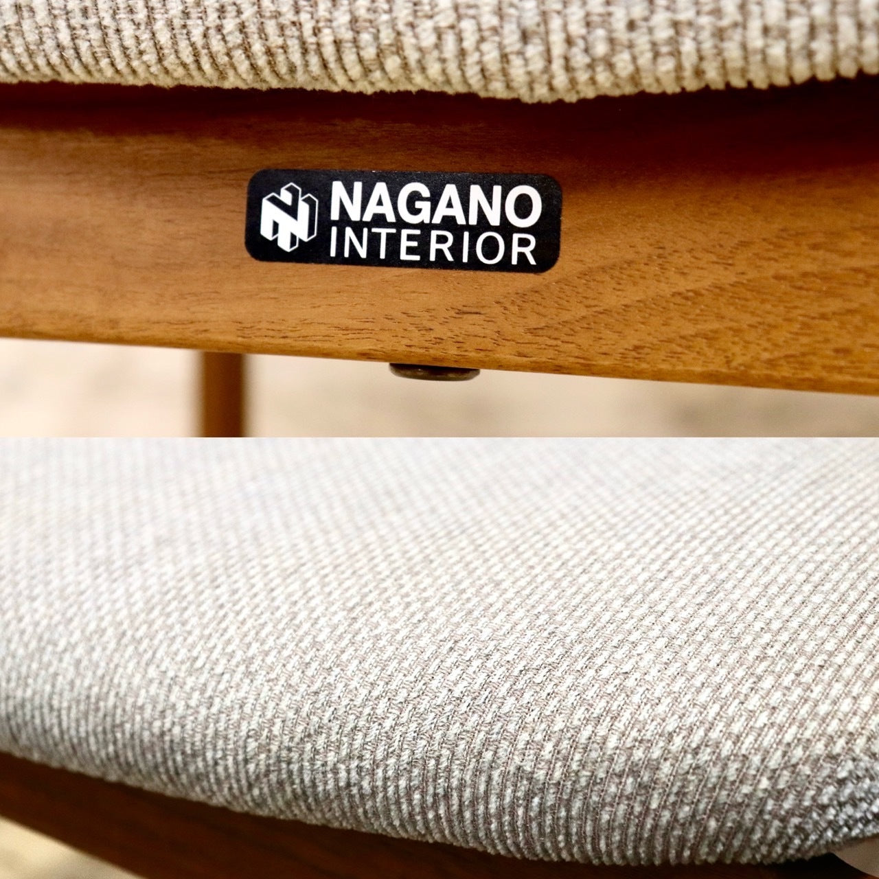 GMIK397A○NAGANO INTERIOR / ナガノインテリア ダイニングチェア 食卓椅子 チェリー材 北欧スタイル モダン