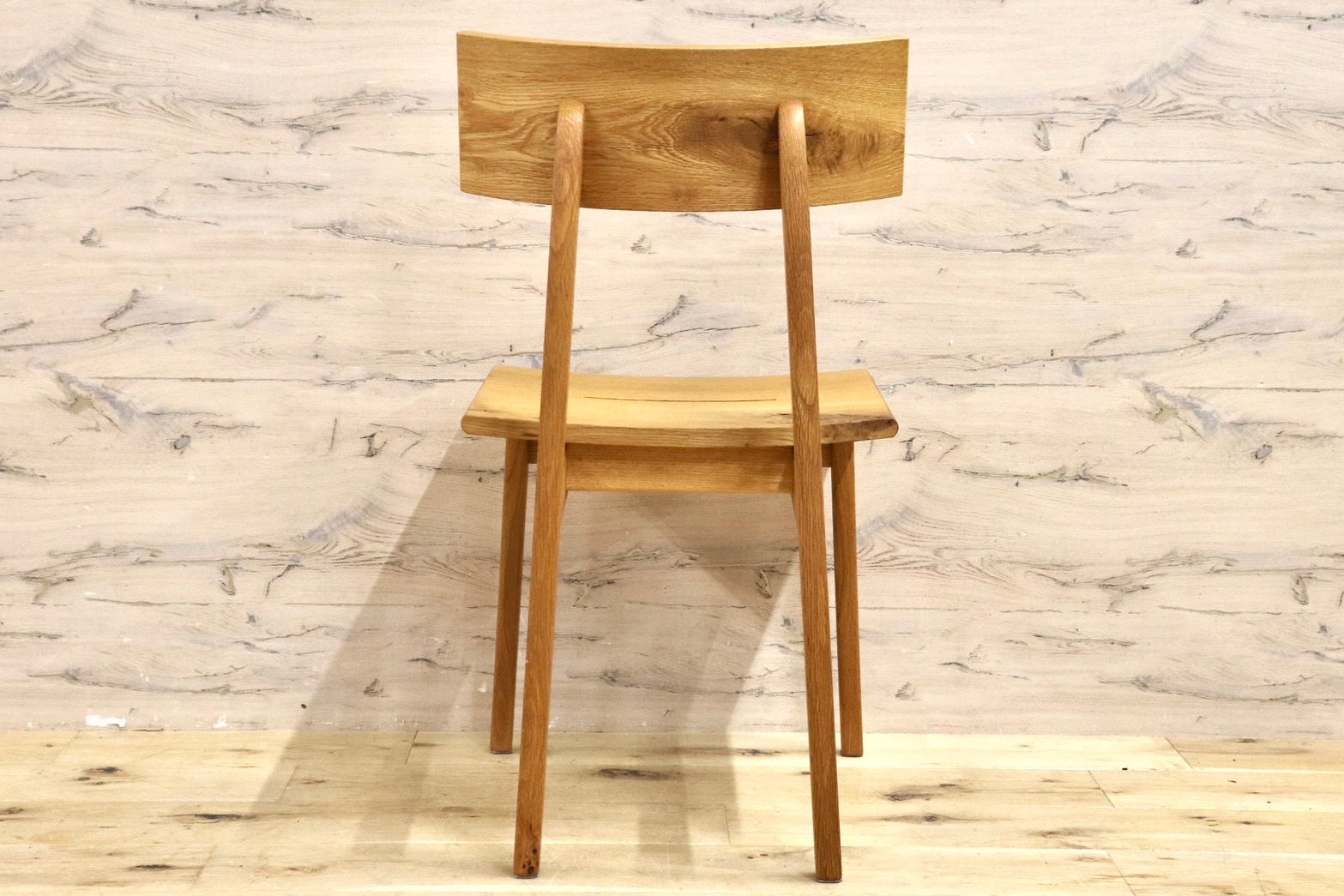 GMIK446D○飛騨産業 / HIDA キツツキ SN210 森のことば ダイニングチェア オーク材 飛騨家具 定価6.9万 展示品