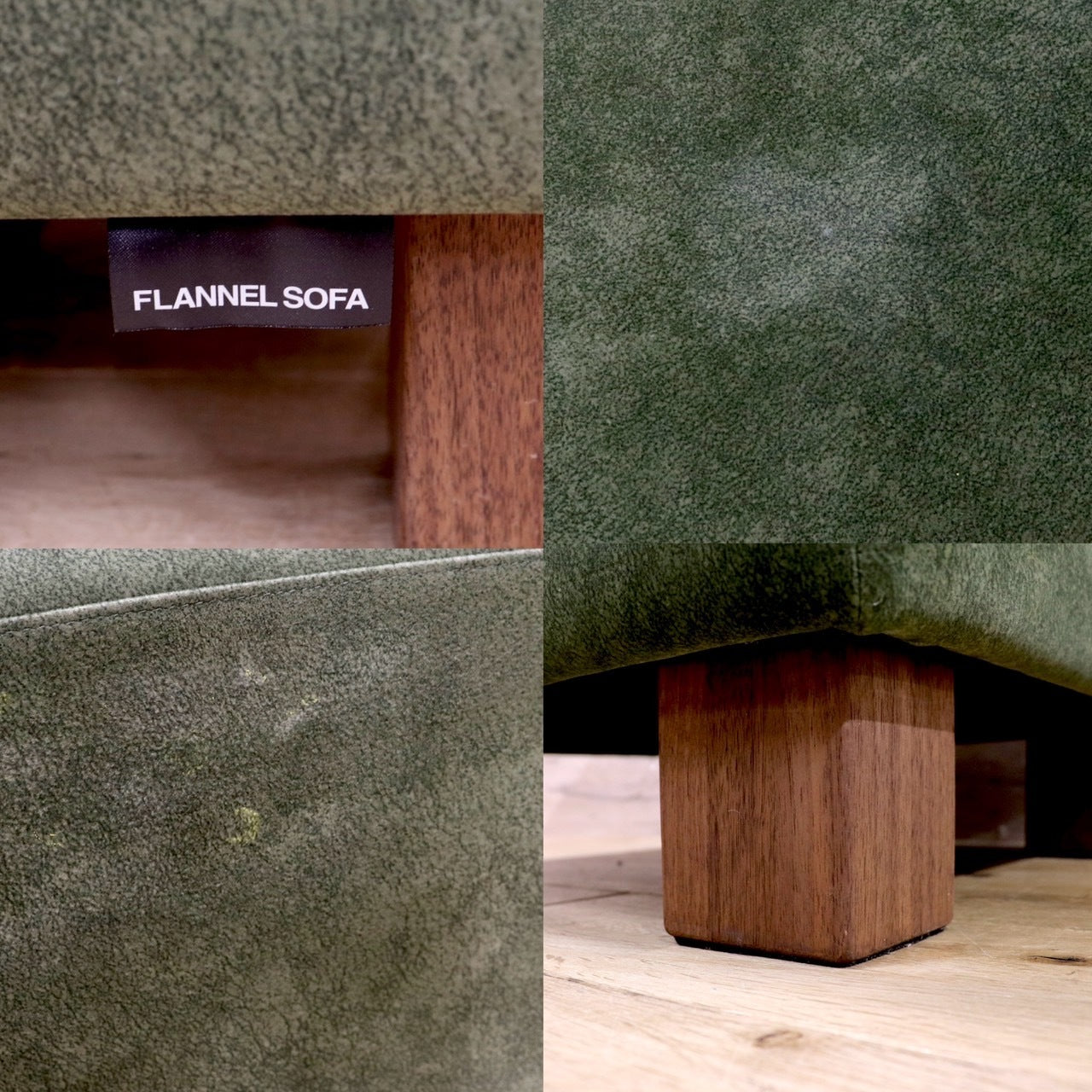 GMIK428○FLANNEL SOFA / フランネル ソファ BRICK ブリック オットマン スツール ファブリック 北欧スタイル シンプル モダン 約6万