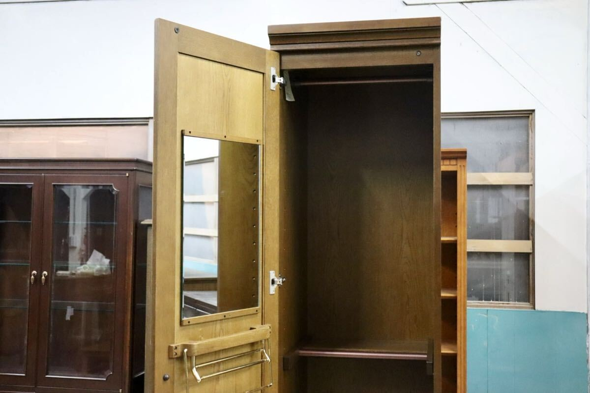 GMIH370○karimoku / カリモク ワードローブ クローゼット 洋服タンス 収納家具 ミラー カントリー クラシック キャビネット 国産家具