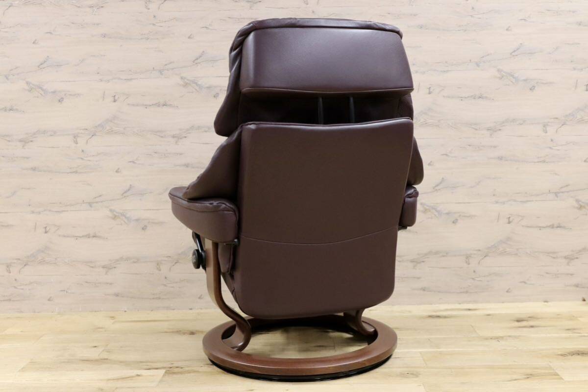 GMHK269○EKORNES / エコーネス RENO ストレスレス レノ M パーソナルチェア リクライニングチェア 北欧 ノルウェー 本革