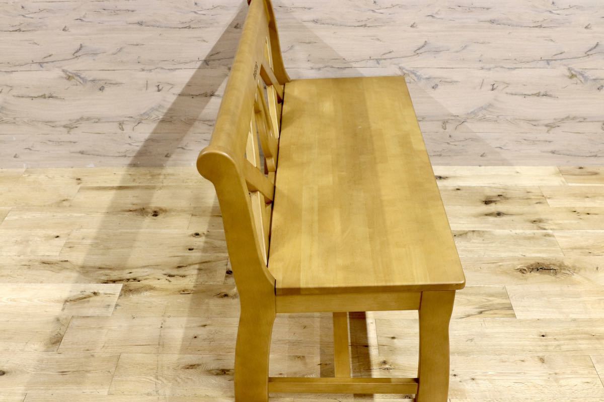 GMGN260B○karimoku / カリモク RUSTIC ルスティック ダイニングチェア 椅子 ベンチ ナチュラル 人気廃番 展示品