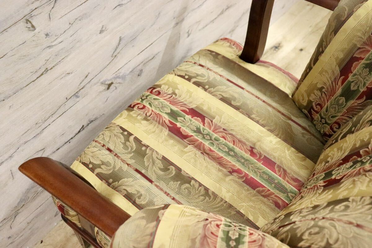 GMHS24D○モリシゲ / MORISHIGE 1人掛けソファ シングルソファ IDC大塚家具 ファブリック クラシック 検)ドレクセル マルニ