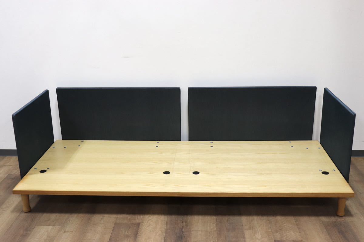 GMGN345E○Cassina ixc / カッシーナイクスシー THEMA テーマ 2.5人掛けソファ ラブソファ イタリアモダン 定価約54万 稀少